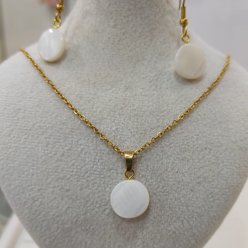 نیم ست صدف اصل