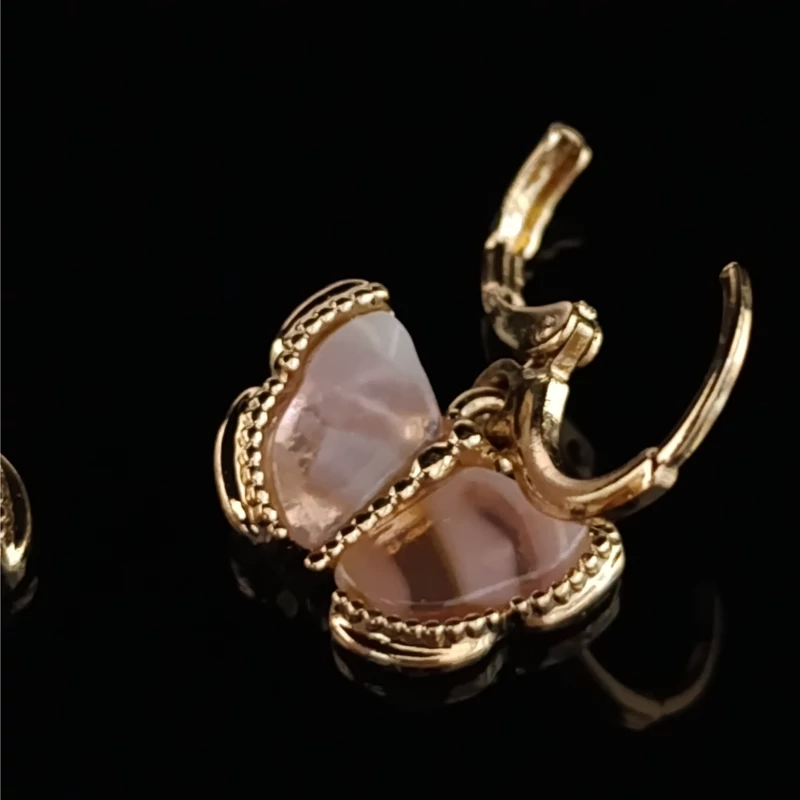 گوشواره پروانه طرح طلا کد 1
