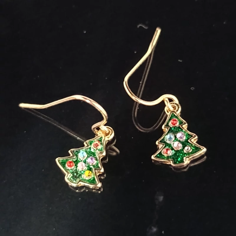 گوشواره بچگانه طرح سرو استیل رنگ ثابت (پس کرایه)