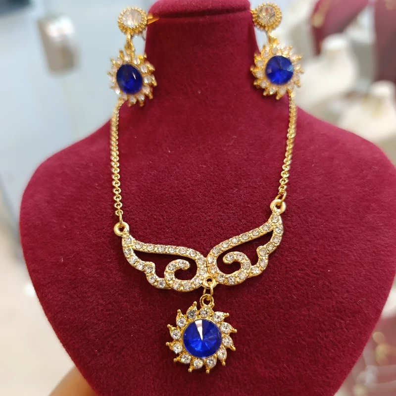 نیم ست جواهری خورشید (پس کرایه)