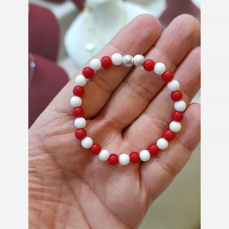دستبند مهره ای دستبند کشی شیک و جذاب (پس کرایه)
