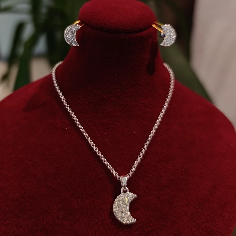 نیم ست ماه جواهری (پس کرایه)