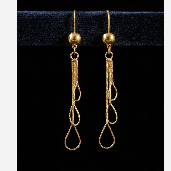 گوشواره آویز اشکی (پس کرایه)