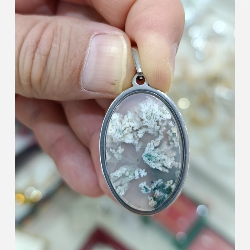 گردن آویز عقیق شجر (پس کرایه)