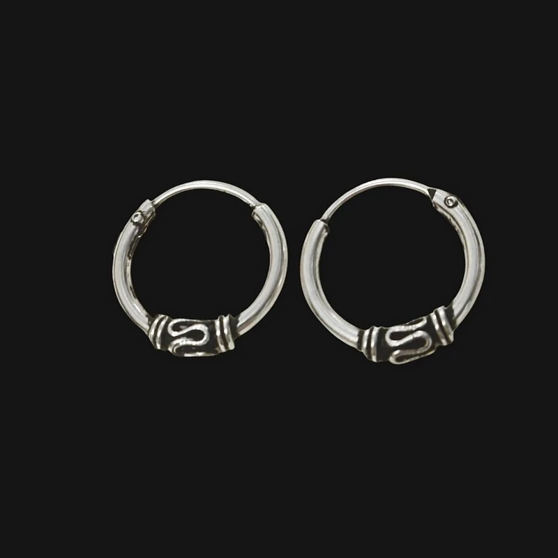 گوشواره نقره طرح سنتی محصولی از تایلند(ارسال رایگان)